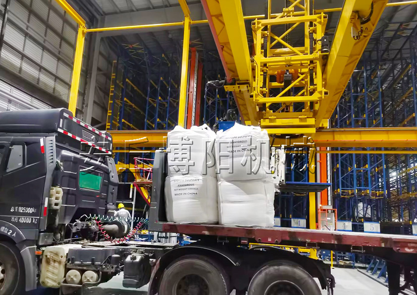 噸袋全自動包裝機+噸袋裝車系統解決方案